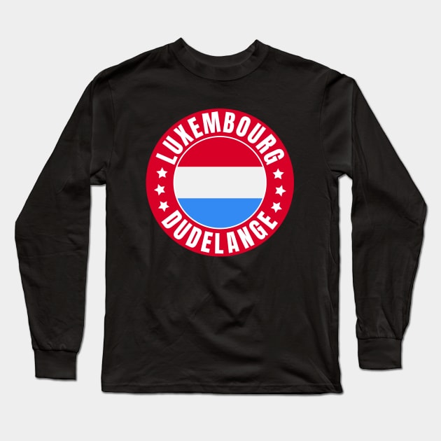 Dudelange Long Sleeve T-Shirt by footballomatic